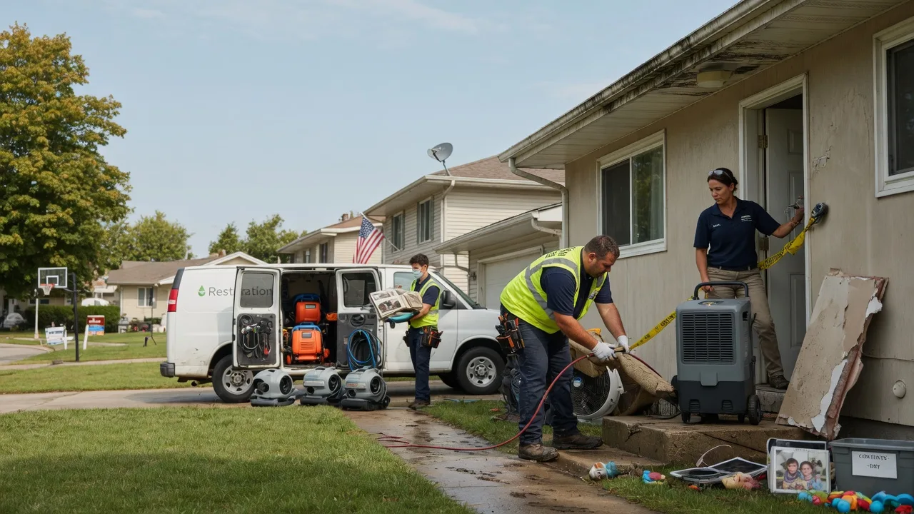 Water Damage Restoration in Center Cross, VA near me